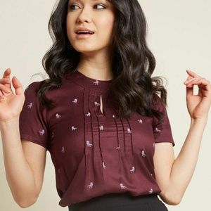 Yard Work and Dedication Top in T. Rex